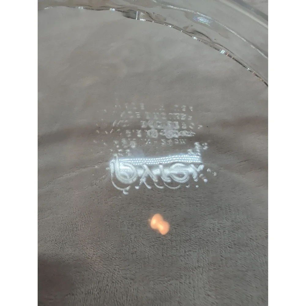Pyrex clear glass